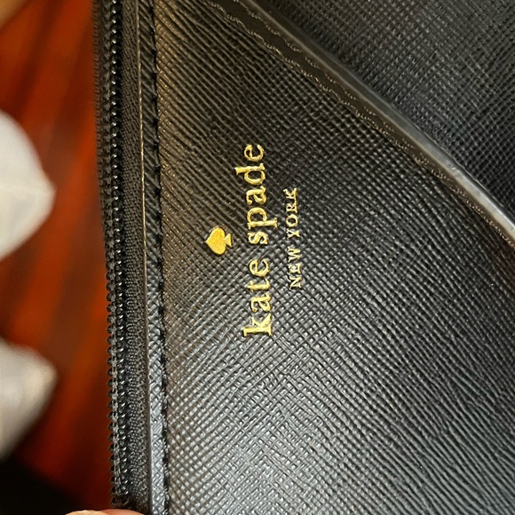 EUC Kate Spade Black Shoulder Bag - Picture 3 of 5